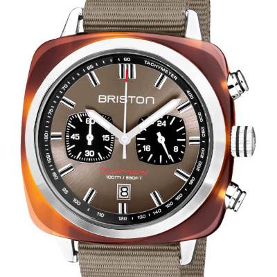 Clubmaster Sport Taupe Gray Watch 20142.SA.TS.30.NT - Briston