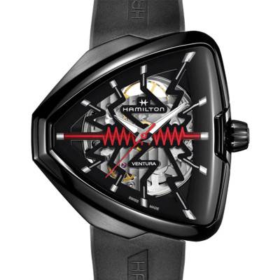 Ventura Elvis80 Skeleton Auto H24535331 Watch - Hamilton