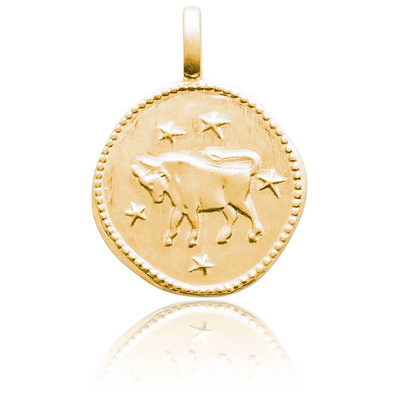 Pendentif Etoile Taureau Plaqué Or - Naïades
