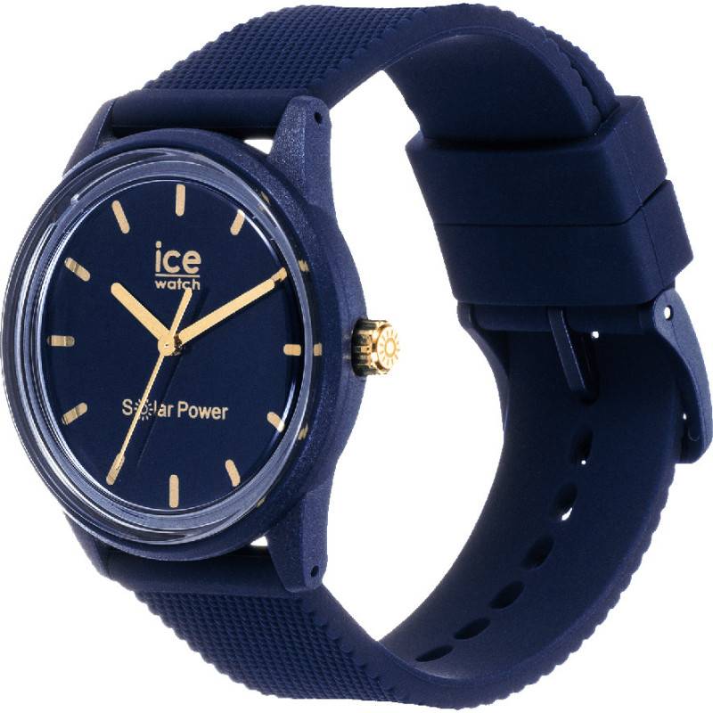 Montre Ice Solar Power Navy Gold 018743 - Ice Watch - Ocarat