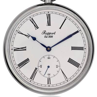 Montre à gousset Open-Faced gris PW95 - Rapport London