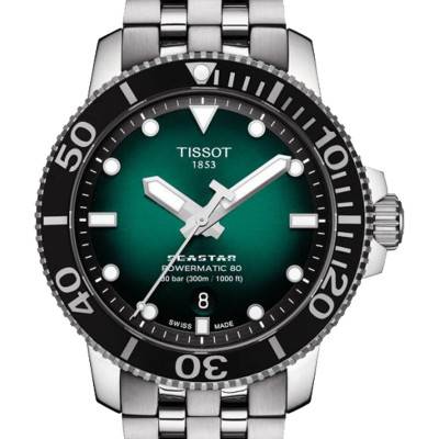 Tissot Seastar Powermatic 80 Watch - T1204071109101 - Tissot