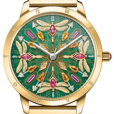 Montre Kaléidoscope Libellule vert WA0369-264-211 - Thomas Sabo