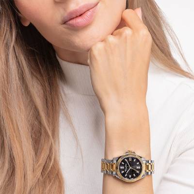 Thomas Sabo Divine Two-Tone Gold Silver Watch WA0370-291-203 - Thomas Sabo