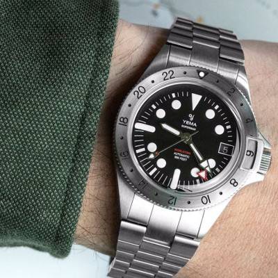 Montre Superman Worldtime Steel YGMT21A39-AMS - Yema