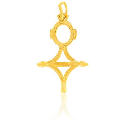 Pendentif croix homme luxe