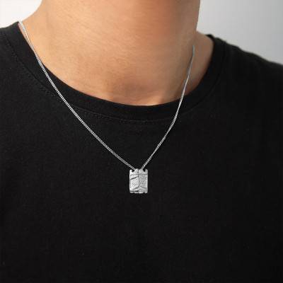 925/1000 Silver Sétois Pavois Pendant - Vandona