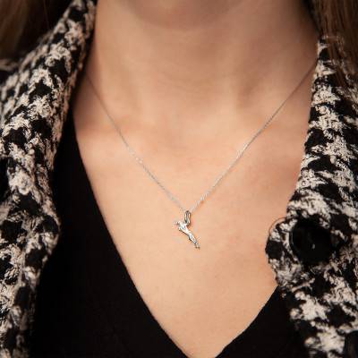 925 Silver Jaguar Pendant - Vandona