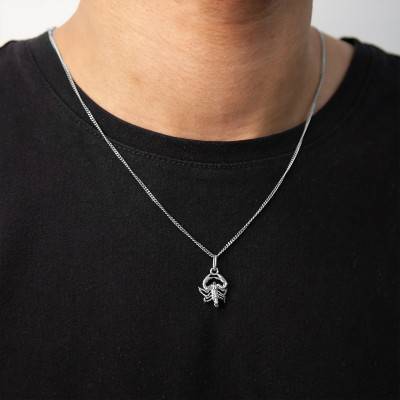 Pendentif Scorpion Or Blanc - Vandona
