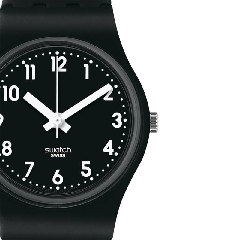 Swatch lady black outlet single