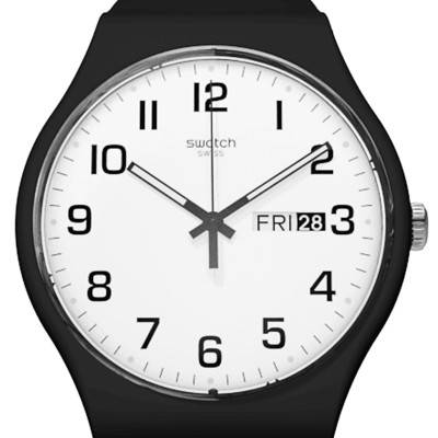 Montre New Gent Twice Again SO29B703 - Swatch