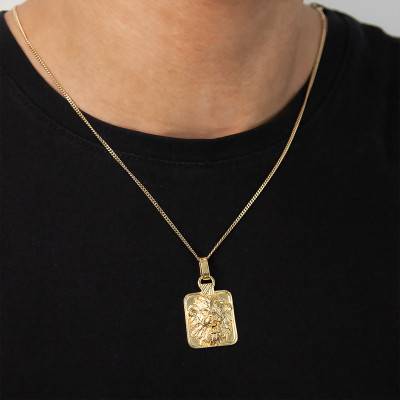 Pendentif Zodiaque Lion Or Jaune - Vandona