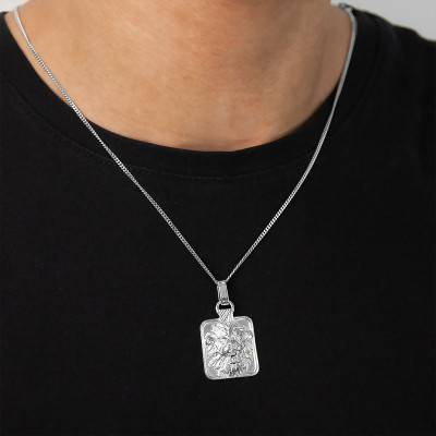 Pendentif Zodiaque Lion Or Blanc - Vandona