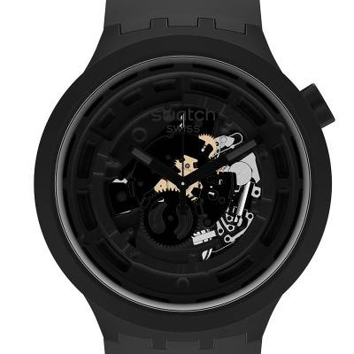 Montre Big Bold Bioceramic C-Black SB03B100 - Swatch
