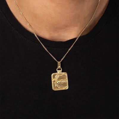 Pendentif Zodiaque Sagittaire Or Jaune - Vandona