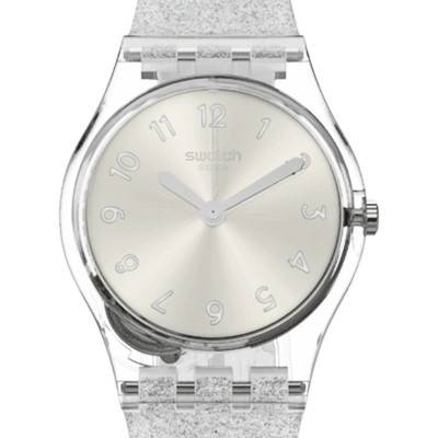 Women's Silver Glistar Too LK343E Watch - Swatch