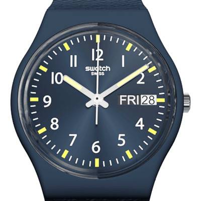 Gent Sir Blue SO28N702 Watch - Swatch