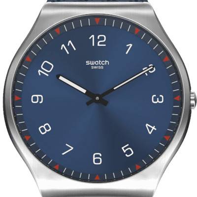 Montre Skin Irony 42 Skinnavy SS07S102 - Swatch