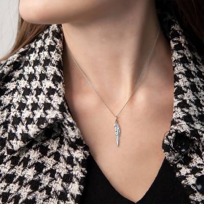 Blade 925 Silver Pendant - Vandona