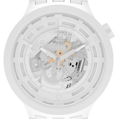 Montre Big Bold Bioceramic C-White SB03W100 - Swatch