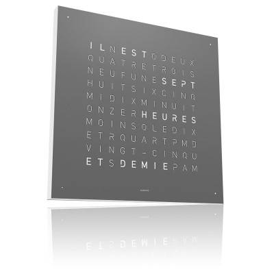 Qlocktwo Classic : Grey Pepper QT4DKGP (Danois) - Qlocktwo