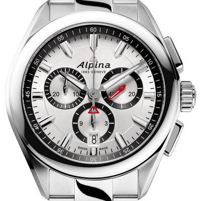 Montre Alpiner Quartz Chronographe AL-373SB4E6B - Alpina
