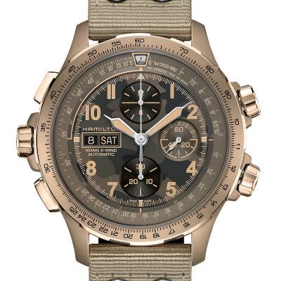 Khaki Aviation X-Wind Automatic Chronograph H77916920 Watch - Hamilton