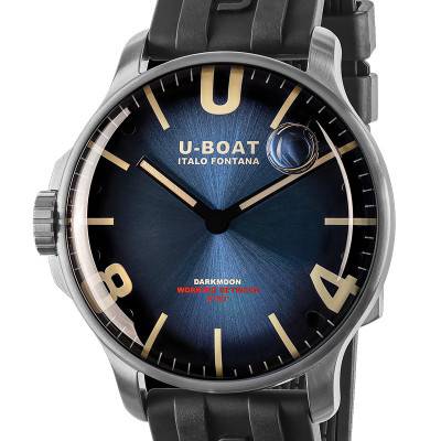Montre Darkmoon Blue IP Black Soleil 8700 - U-Boat