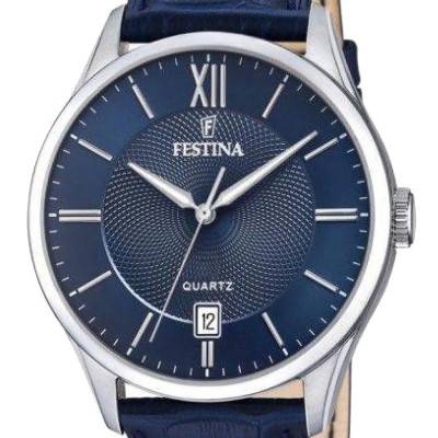 Montre Homme Classics F20426/2 Bleu - Festina