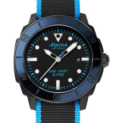 Montre Seastrong Diver Gyre AL-525LBN4VG6 - Alpina