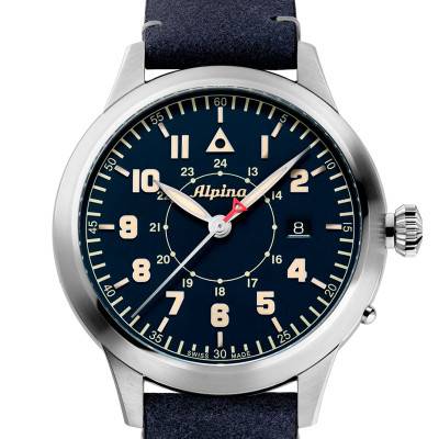 Montre Startimer Pilot Heritage AL-525NBG4SH6 - Alpina