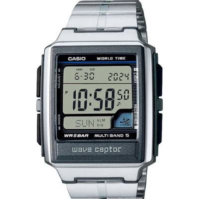 Wave Ceptor WV-59RD-1AEF Rectangle Watch - Casio Vintage