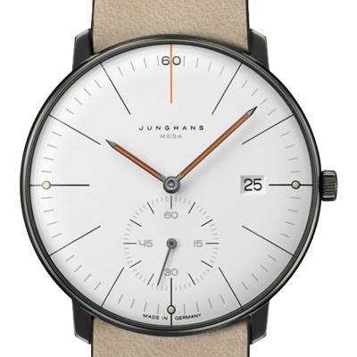 Max Bill Edition 60 MEGA Kleine Sekunde Watch 58/4100.02 - Junghans