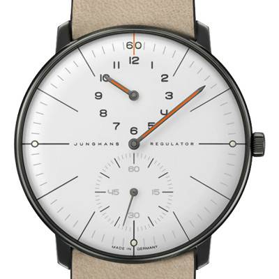 Max Bill Edition 60 Regulator Watch 27/3190.02 - Junghans