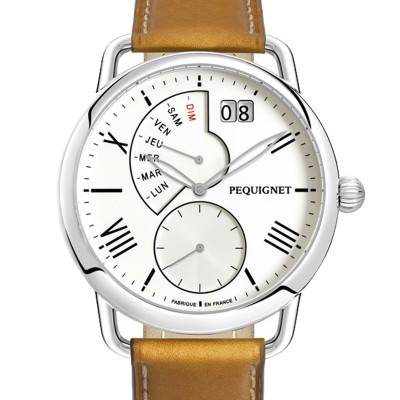 Equus 8350433 Gold Leather Watch - Pequignet