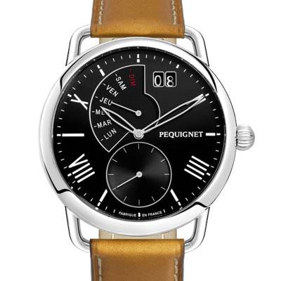 Watch Equus 8350443 Gold Leather - Pequignet