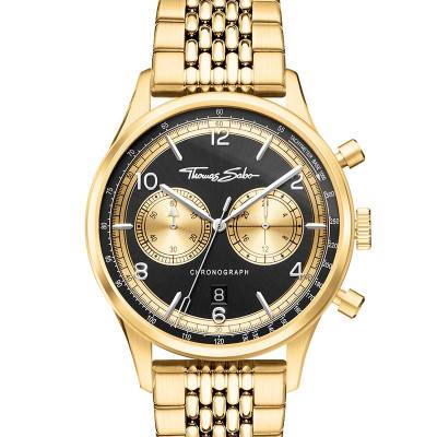 Montre Rebel at heart Chronographe Dorée WA0376-264-203 - Thomas Sabo