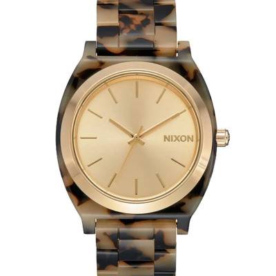 Cream Tortoise Acetate Time Teller Watch A327-3346-00 - NIXON
