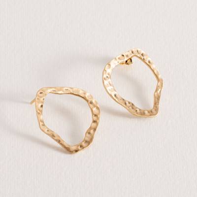 Boucles d'oreilles Azelia plaqué or - Ana & Cha