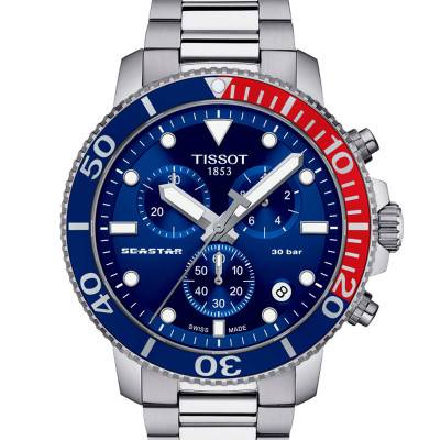 Seastar 1000 Quartz Chronograph Men's Watch T1204171104103 - Tissot