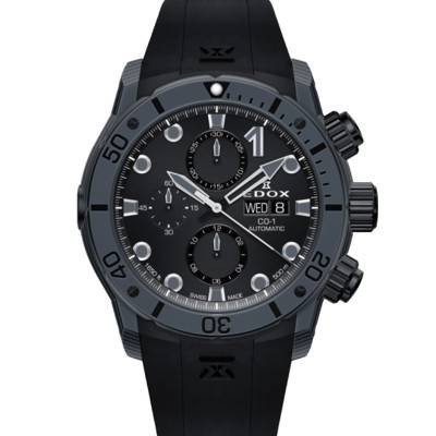Watch CO-1 Chronograph Automatic 01125-CLNGN-NING - Edox