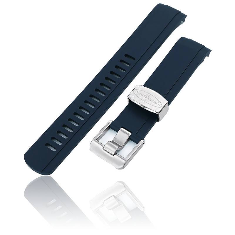 Bracelet de montre Crafter Blue CB13B 20A20BZZRU Strapcode Ocarat