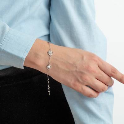 Bracelet Mystic, argent 925, Longueur 16 cm ajustable - LP1982-2/1 - Lotus