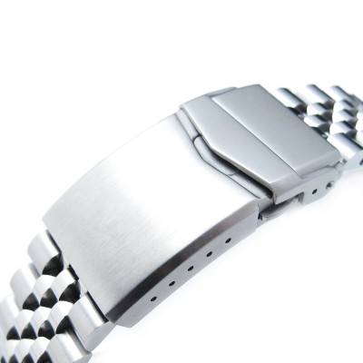 Super-J Louis SS221820B020S 22mm 316L Stainless Steel Watch Strap - Strapcode
