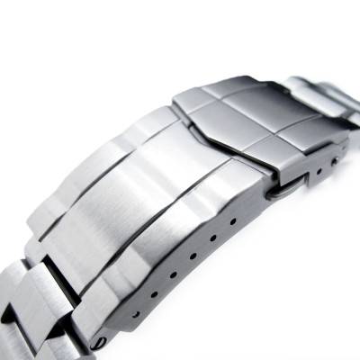 Bracelet de montre Hexad Stainless Steel SS201805B054 20mm - Strapcode