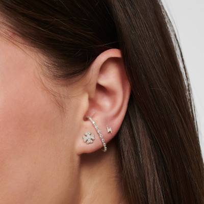 925 Silver Lightning Bolt Single Stud Earring - H2217-051-14 - Thomas Sabo