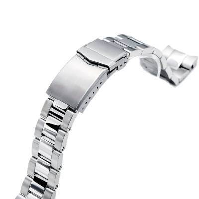 Bracelet de montre Super-O Boyer SS201820BPS065 20mm - Strapcode