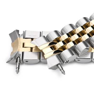 Bracelet de montre Angus-J Louis JUB SS201805P2G067 20mm - Strapcode