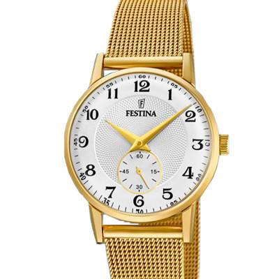 Montre Femme Retro Blanc 29mm F20573/1 - Festina