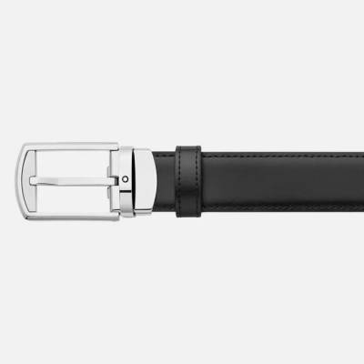 Ceinture réversible noire & marron 30mm 126020 - Montblanc